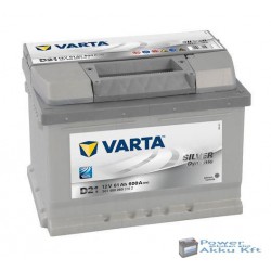 Varta Silver Dynamic 12V 61Ah 600A jobb + akkumulátor