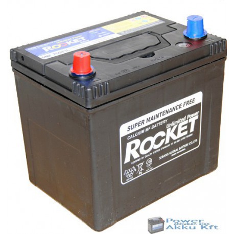 Rocket 12V 65Ah 580A Bal+ akkumulátor 75D23R