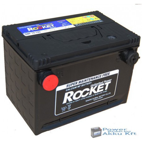 Rocket 12V 74Ah 780A bal+ oldalcsatlakozós akkumulátor SMF 78-780