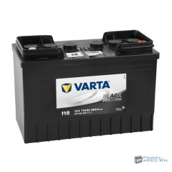 Varta Promotive Black - 12v 110ah 680A teherautó akkumulátor - jobb+