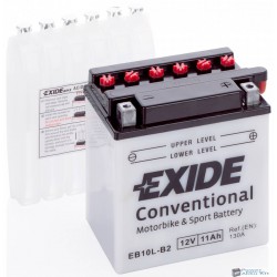 EXIDE EB10L-B 12V 11Ah 160A jobb+ motorkerékpár akkumulátor