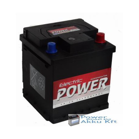 Electric Power 12V 40Ah PUNTO Jobb+ Akkumulátor