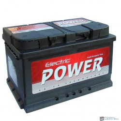 Electric Power 12V 72Ah 680A Jobb+ akkumulátor