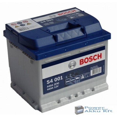 Bosch Silver S4 12V 44AH 440A J+ akkumulátor