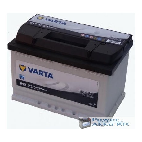 VARTA Black Dynamic 12V 70Ah 640A Jobb+ akkumulátor