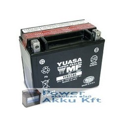 YUASA YTX12-BS 12V 10Ah 180A bal+ motorkerékpár akkumulátor