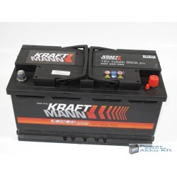 KRAFTMANN (Varta) 12V 100Ah 950A Jobb+ Akkumulátor