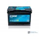 Exide AGM 12V 62Ah 680A jobb+ EK620 akkumulátor