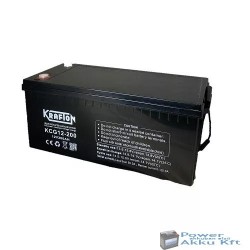 Krafton AGM GEL 200Ah Bal+ Akkumulátor