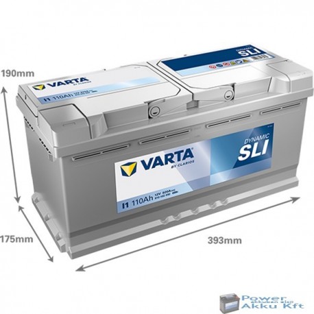 Varta Dynamic SLI 12V 110Ah 920A jobb+ akkumulátor