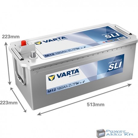 Varta Promotive SLI - 12v 180ah 1400A teherautó akkumulátor