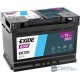 Exide AGM 12V 70Ah 760A jobb+ EK720 akkumulátor